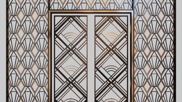 渲染模型_装饰板015