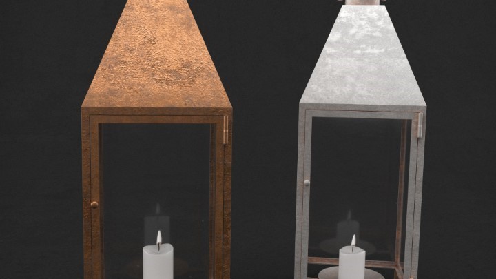 渲染模型_装饰灯001