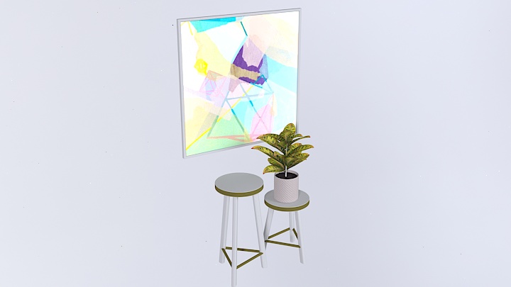 渲染模型_装饰画023