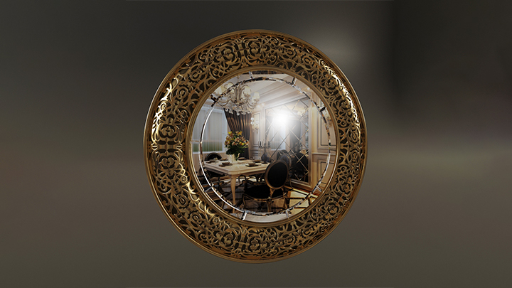 渲染模型_装饰画035