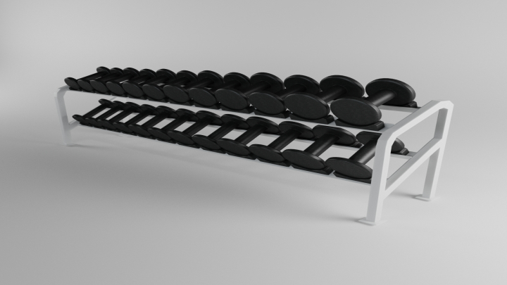 渲染模型_运动器材003