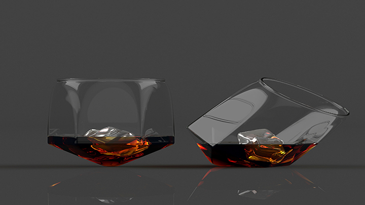 渲染模型_酒杯001