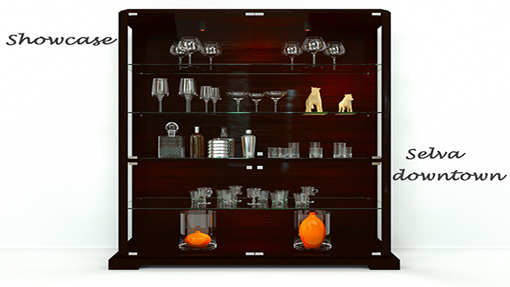 渲染模型_酒柜004