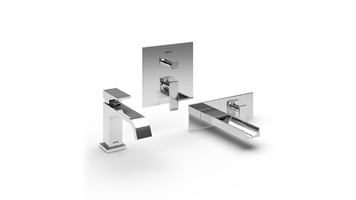 渲染模型_金属龙头001