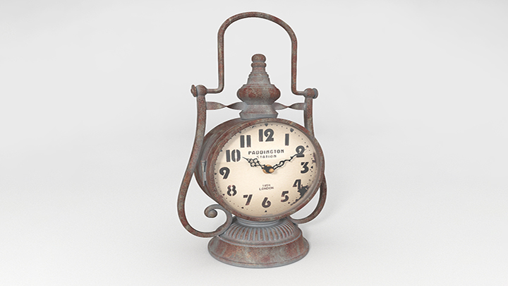 渲染模型_钟表006