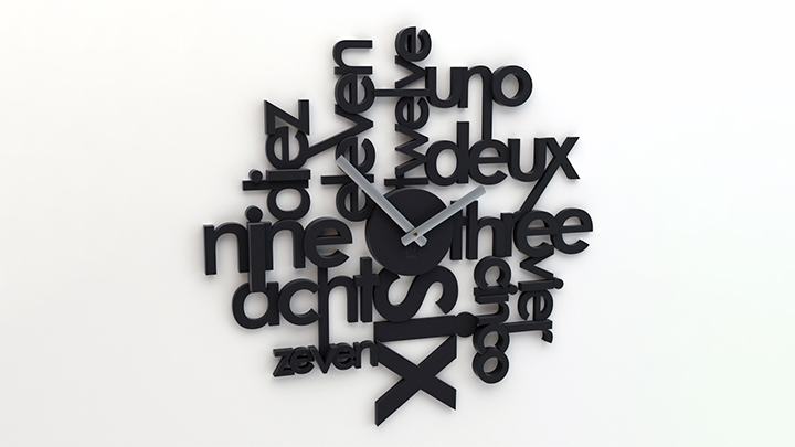 渲染模型_钟表011