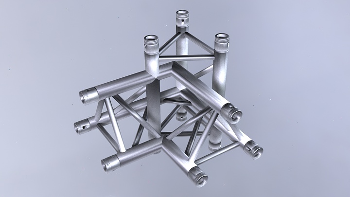 渲染模型_钢结构005