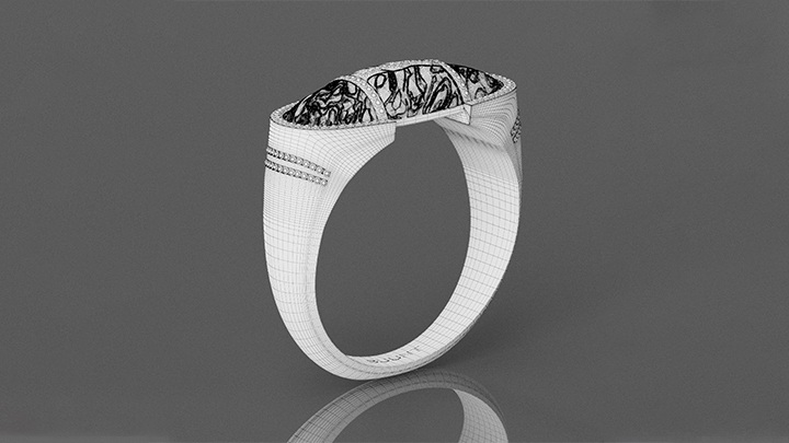 渲染模型_钻戒001