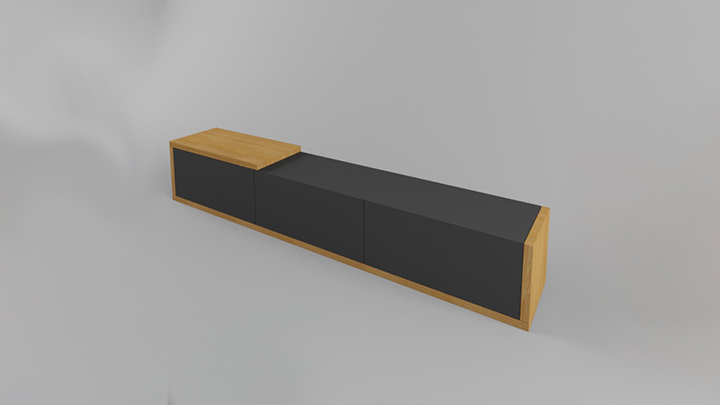 渲染模型_长凳013