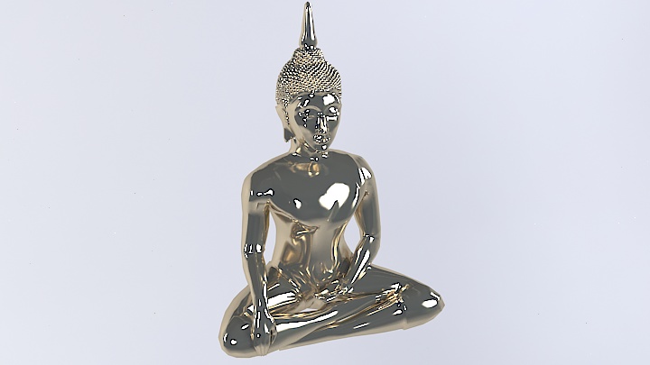 渲染模型_雕像003