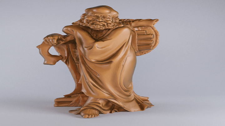 渲染模型_雕塑007