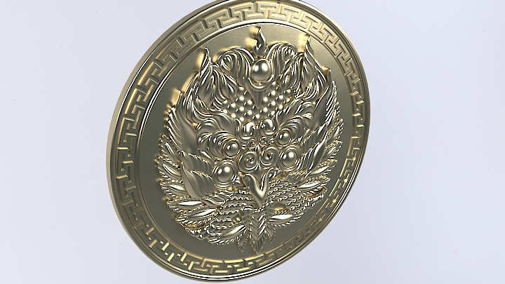 渲染模型_雕塑品001