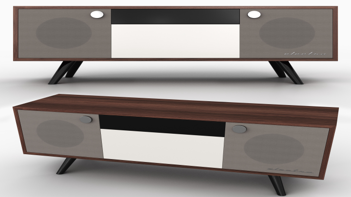 渲染模型_音响016