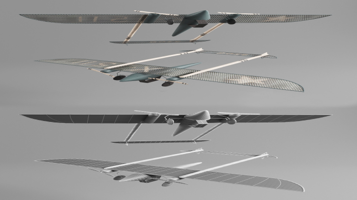 渲染模型_飞机002