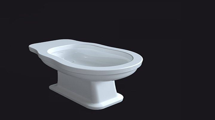 渲染模型_马桶009