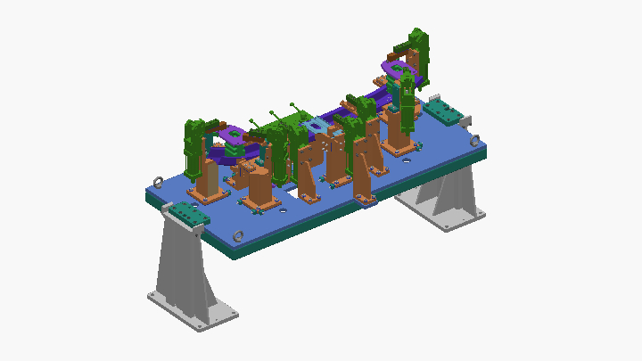 Catia_工装夹具治具001