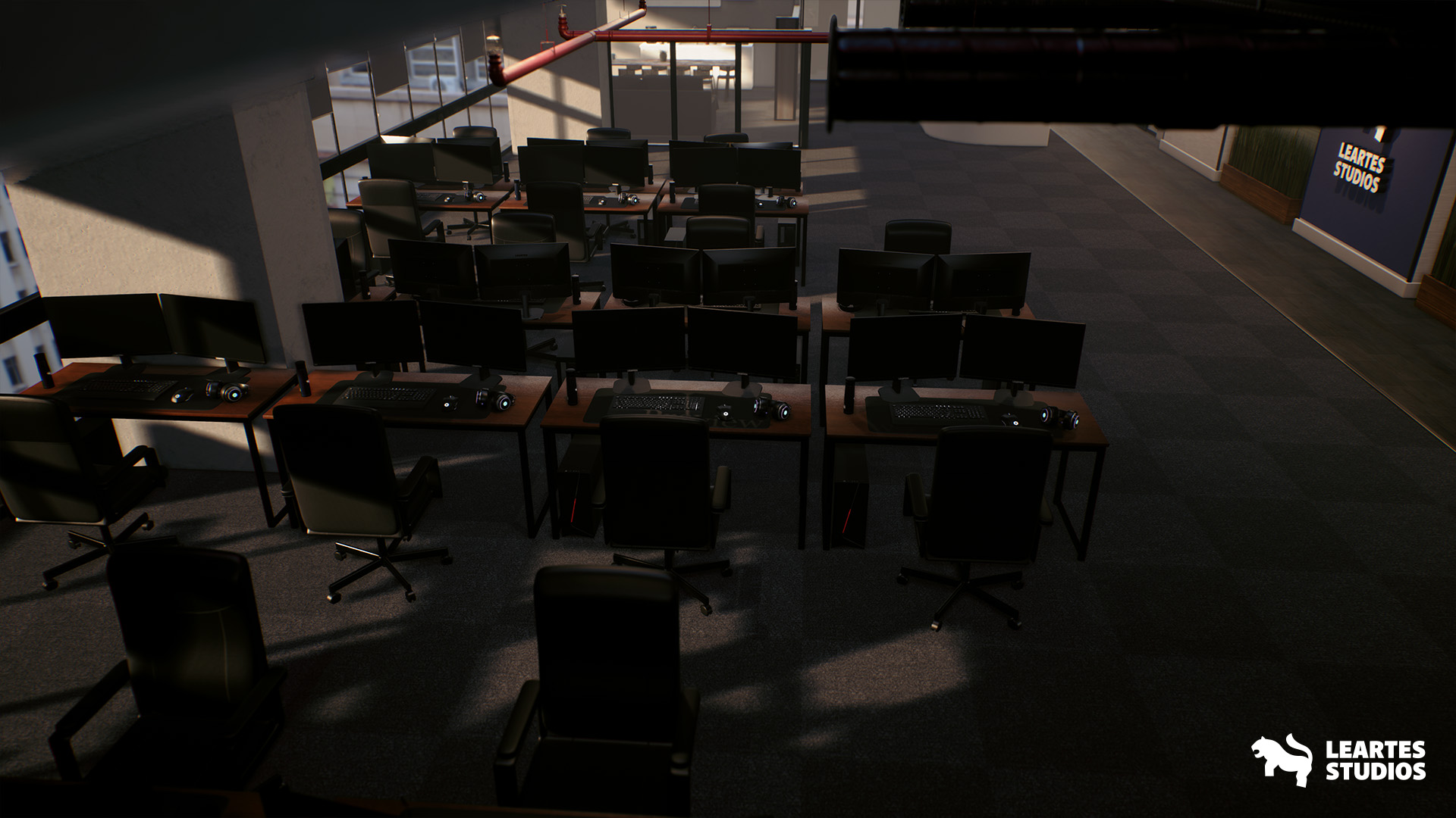 Leartes Office Environment + ULAT ( Office Equipments , Office Interior )办公室