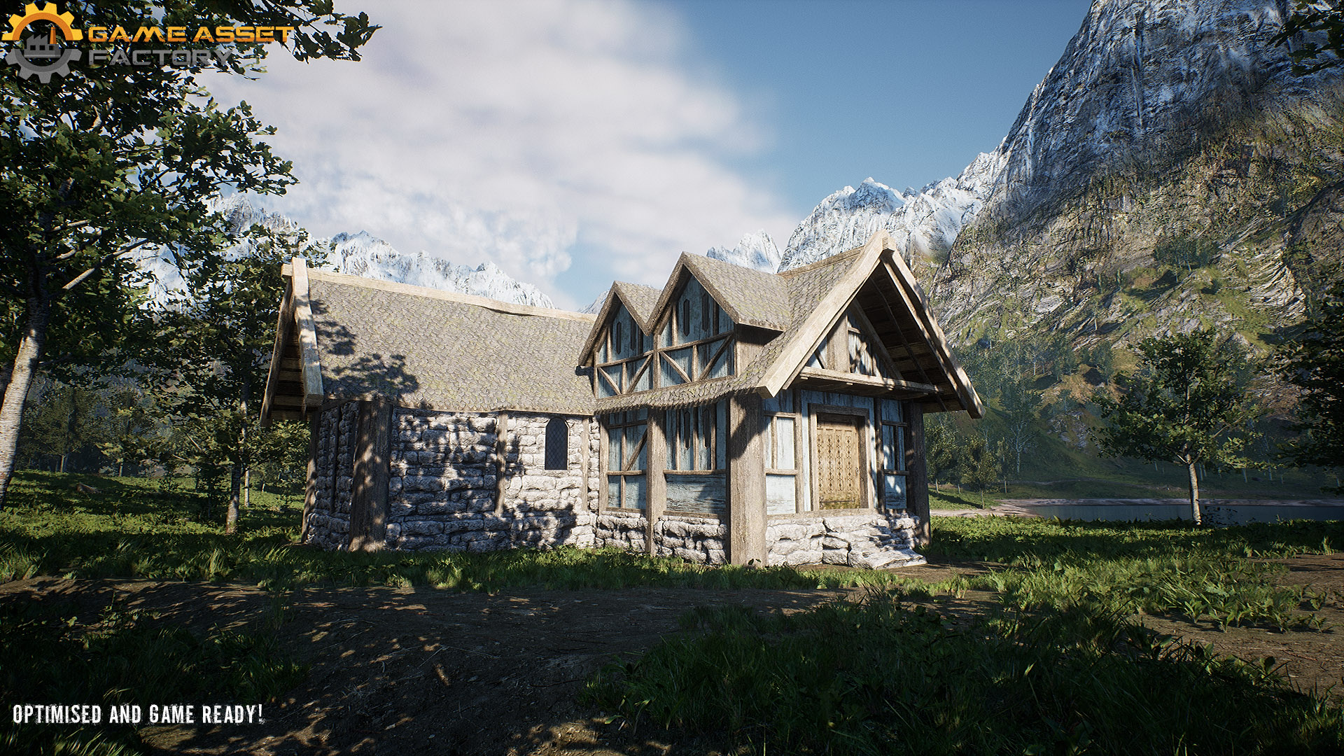 Medieval Village Modular Buildings Pack中世纪村庄