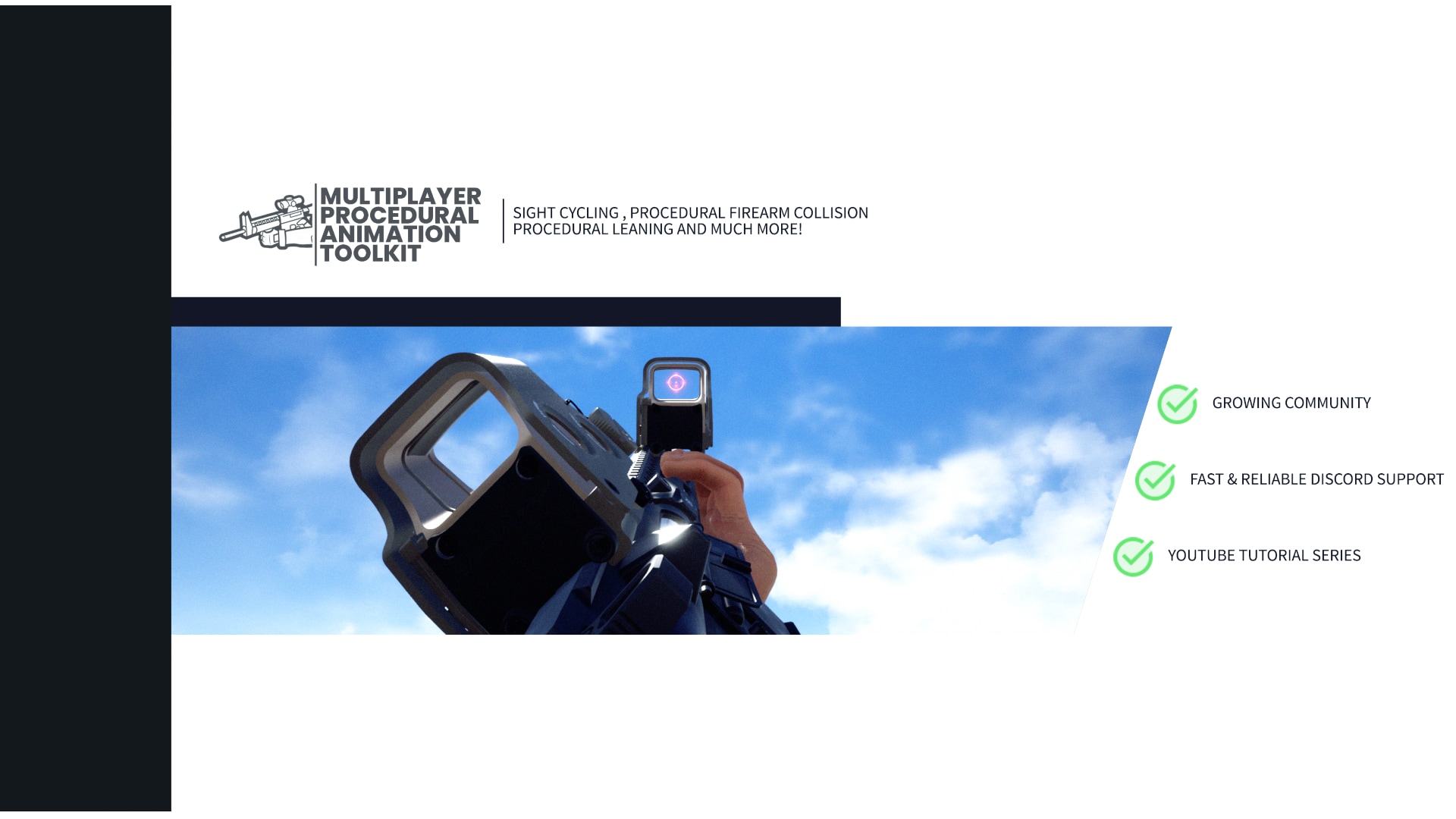 Multiplayer FPS Procedural Animation Toolkit插件