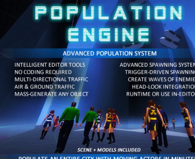 Population Engine人口统计插件