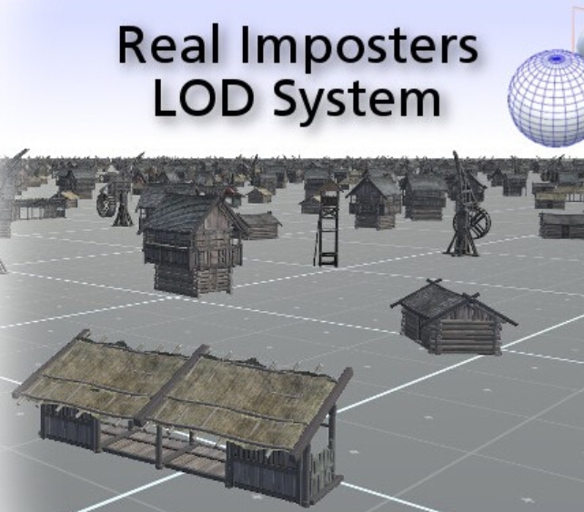 Real Imposters LOD System v1.1建模插件