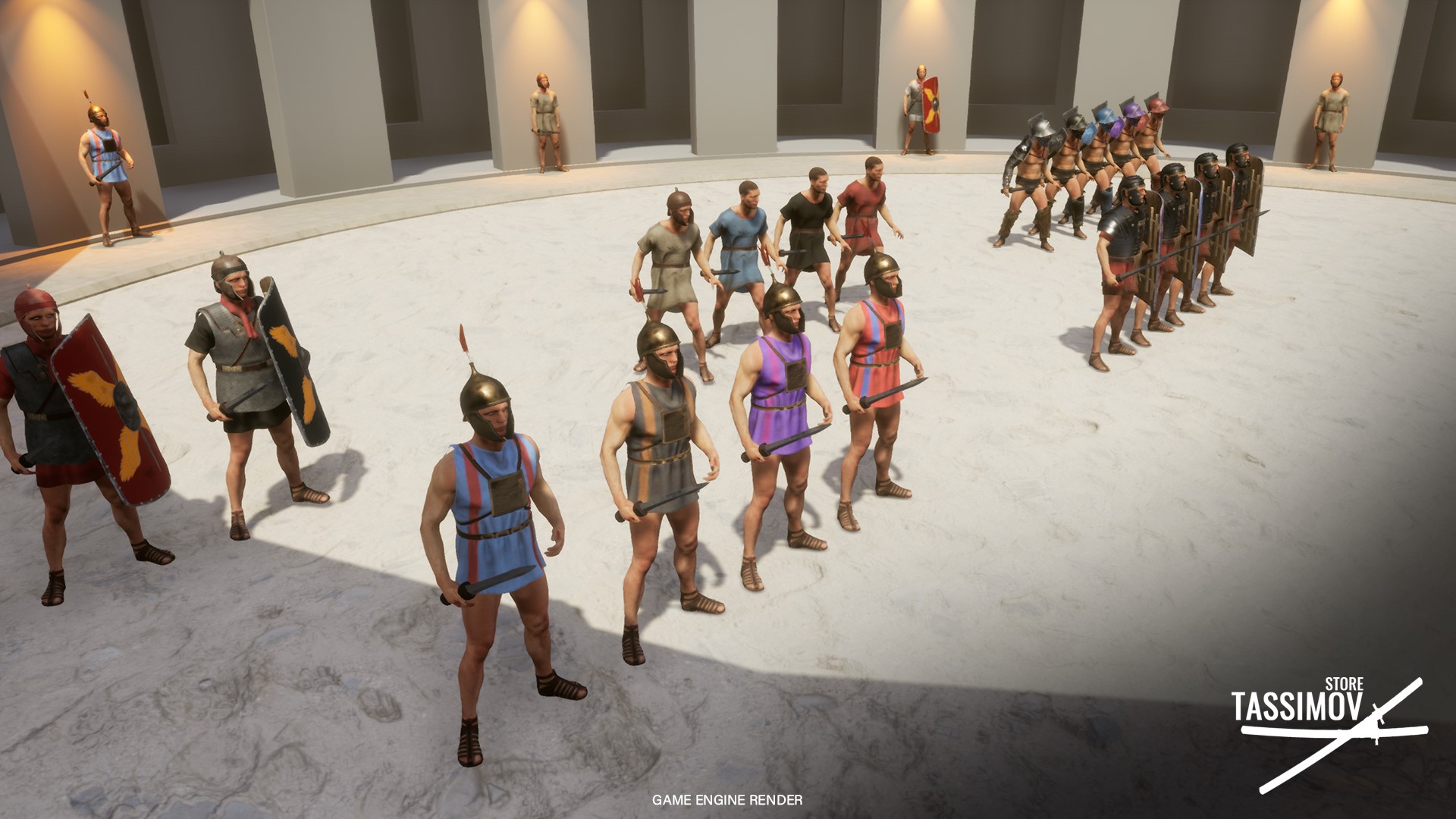 Rome Empire Character Pack角斗士