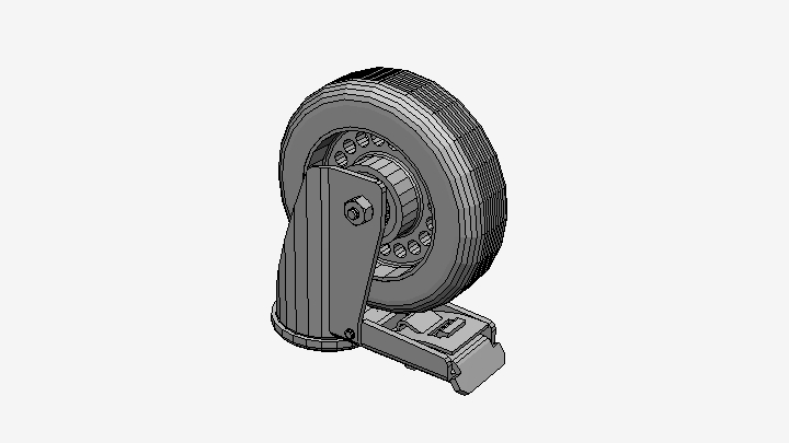 STEP_万向轮脚轮003