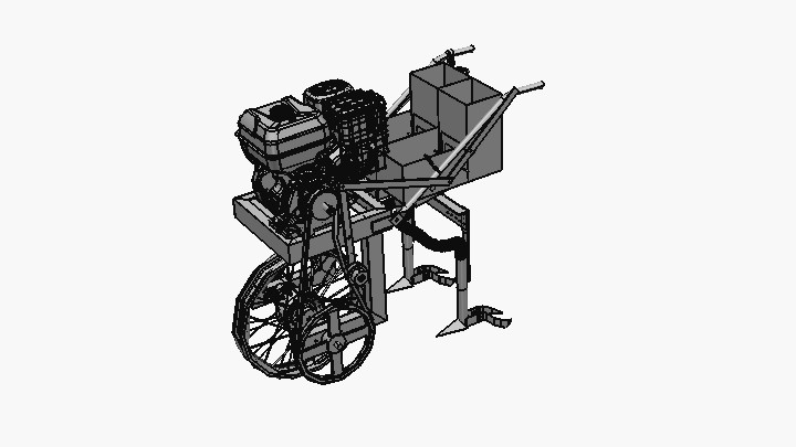 STEP_半自动播种机001