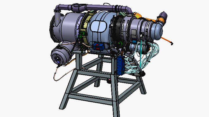 STEP_发动机引擎001