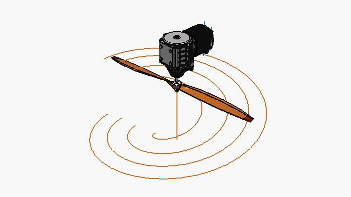 STEP_四冲程单缸航模发动机001
