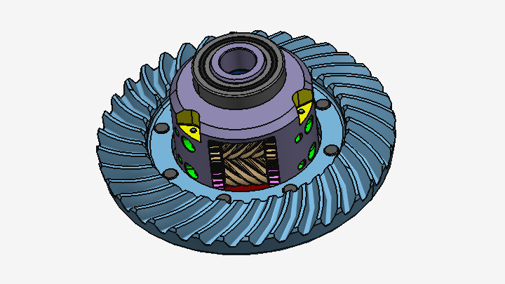 STEP_蜗杆变速器007