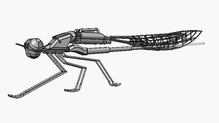STEP_蜻蜓间谍无人机001