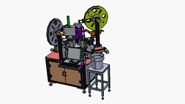 STEP_非标精密凸轮插针点焊检测一体机001