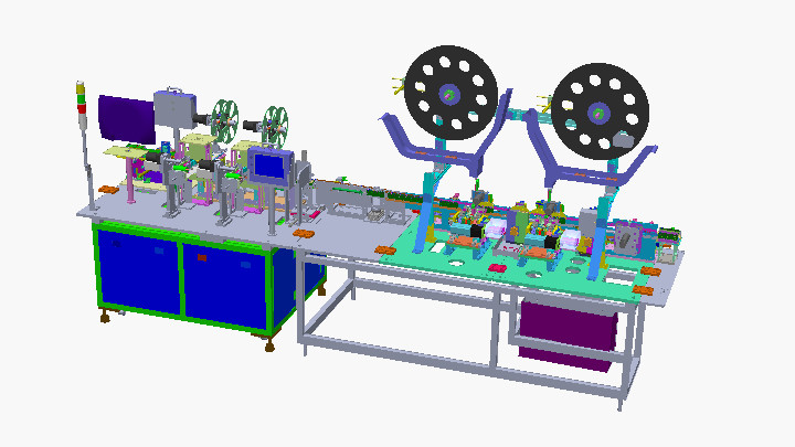 SW_全自动电子产品贴膜插针机001