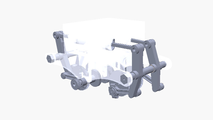 SW_创新汽车发动机曲柄机构001