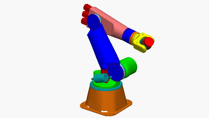 SW_完整自由度机器人手臂001