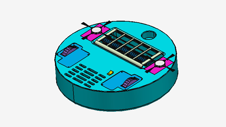SW_扫地机器人家用地面清洁机器人001
