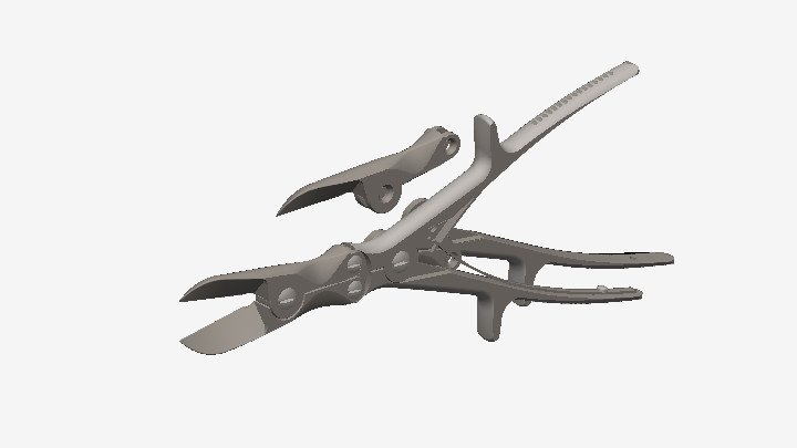 SW_普通骨剪截骨钳001