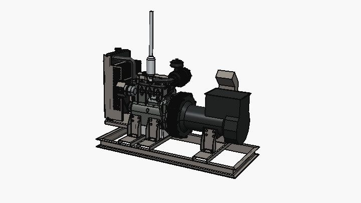 SW_柴油发电机外形001