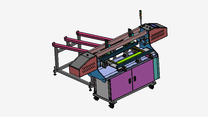 SW_洗墙灯基体端盖压入机001