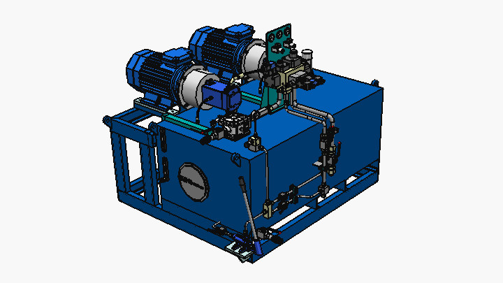 SW_液压动力单元液压站001
