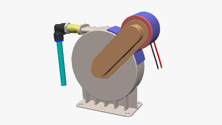 SW_特斯拉涡轮发电机爆炸数模001