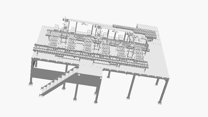 SW_钢平台布局生产线布局001