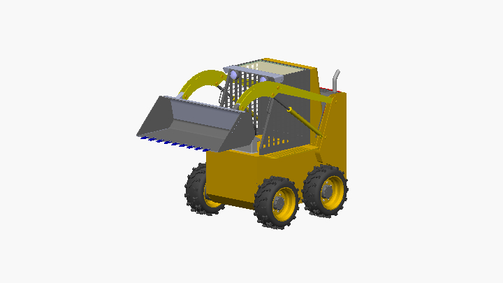 SW_铲车推土机001