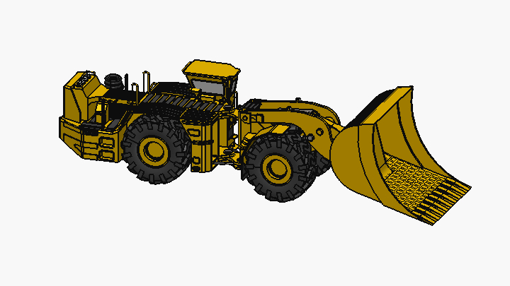 SW_铲车推土机004