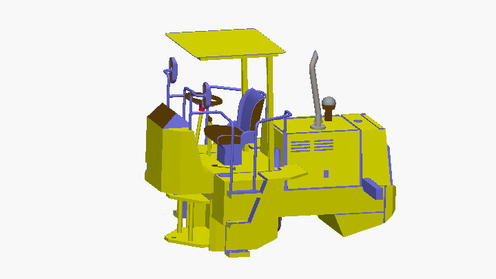 SW_铲车推土机006