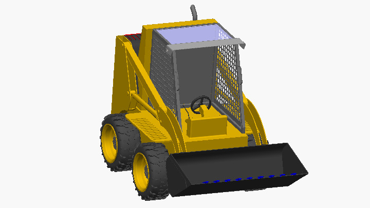 SW_铲车推土机027