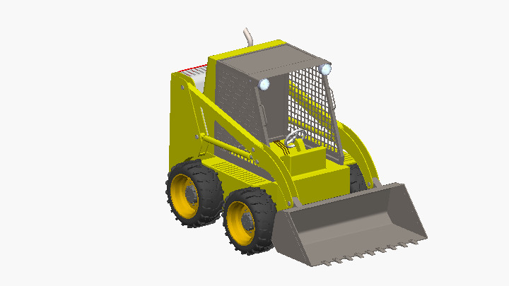 SW_铲车推土机029