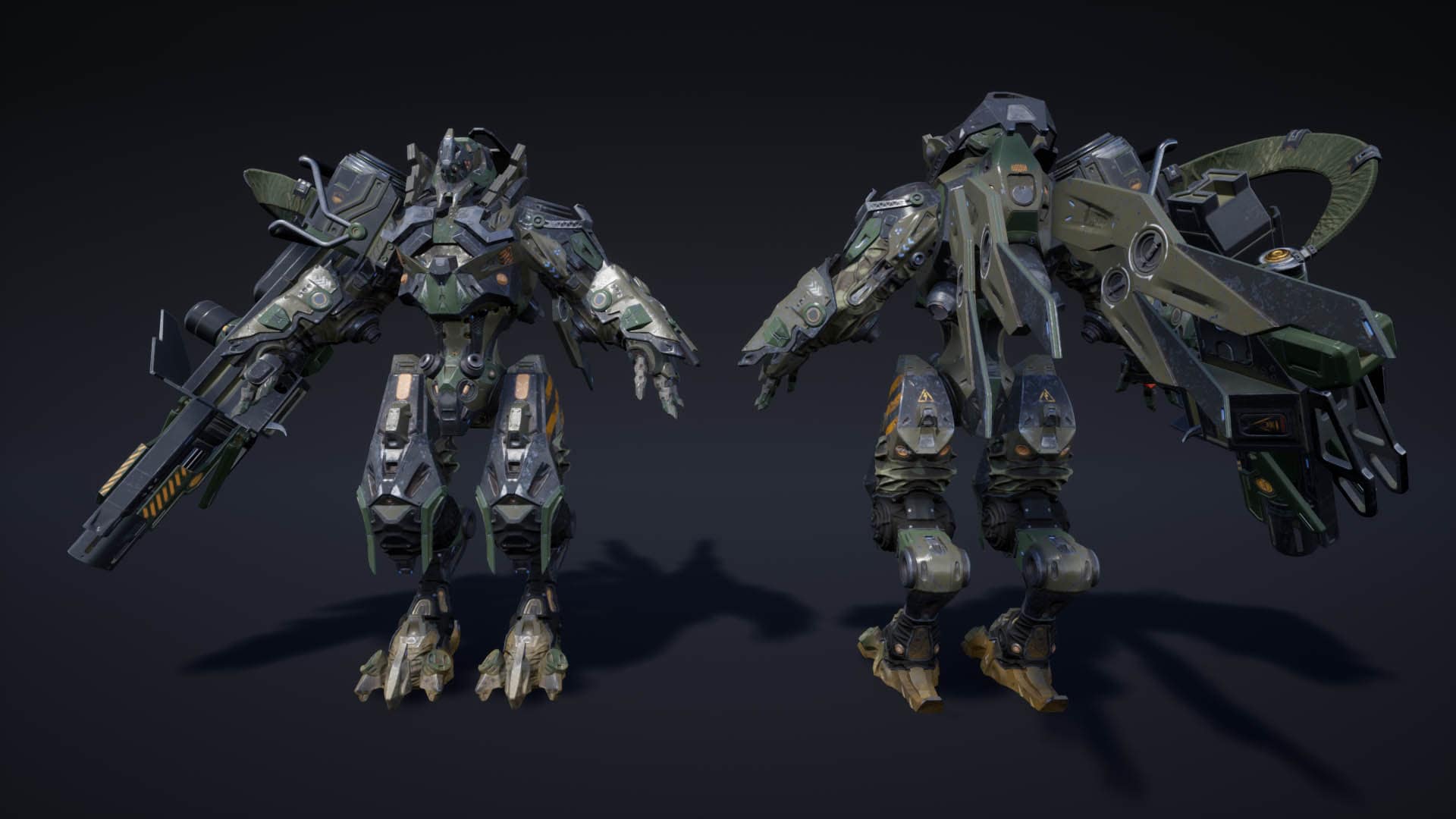 Sci-Fi Characters Pack Vol.2机甲战士