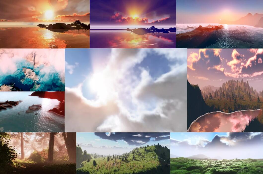 Sky Master ULTIMATE Volumetric Skies Clouds Weather v5.7.0g粒子特效